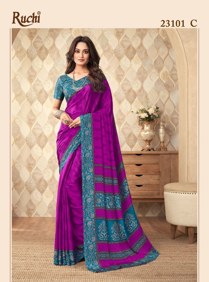 Vivanta Silk 20 By Ruchi Daily Wear Sarees Catalog